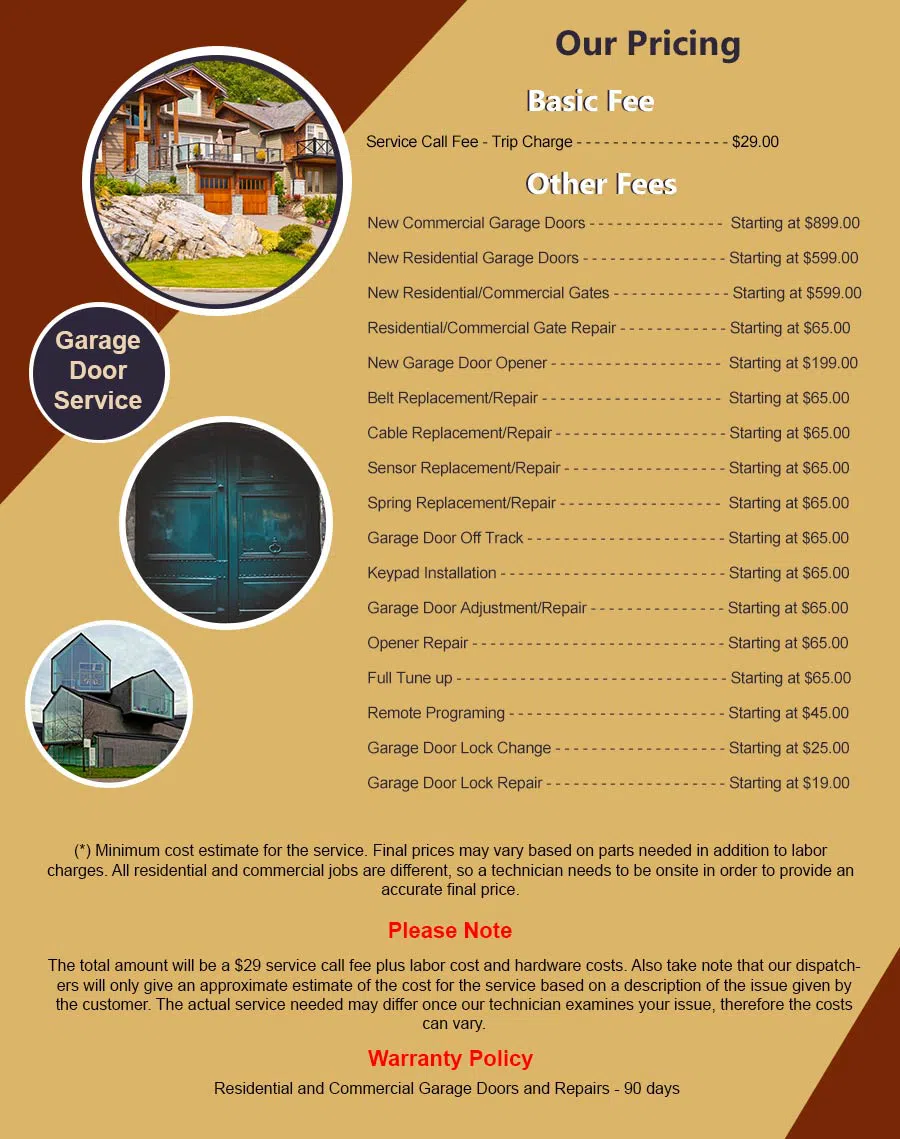 5 Star Garage Door Paterson, NJ 973-457-1255